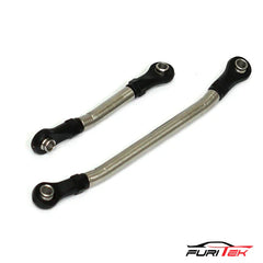 FURITEK STEEL WITH PLASTIC ROD ENDS STEERING LINK SET FOR FURITEK FX118 - HeliDirect