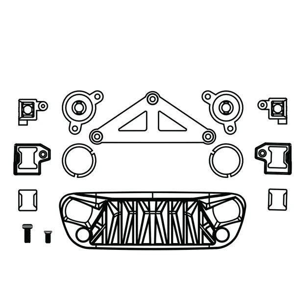 FURITEK FX118 KATANA LIGHT MOUNT SET