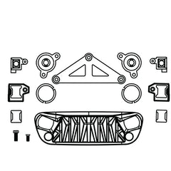 FURITEK FX118 KATANA LIGHT MOUNT SET