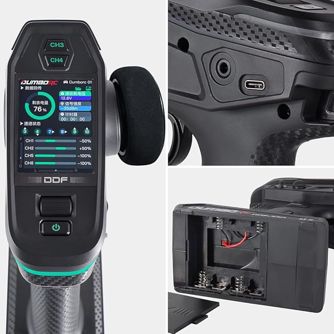 DUMBORC DDF-350 Surface Radio W/ X10F Receiver