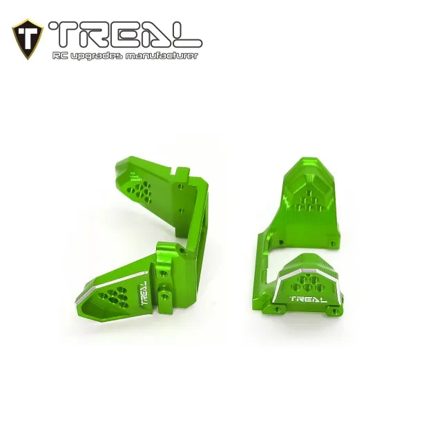 TREAL Aluminum 7075 Front & Rear Shock Mounts for TRX-4M 1/18 Upgrades Parts - HeliDirect