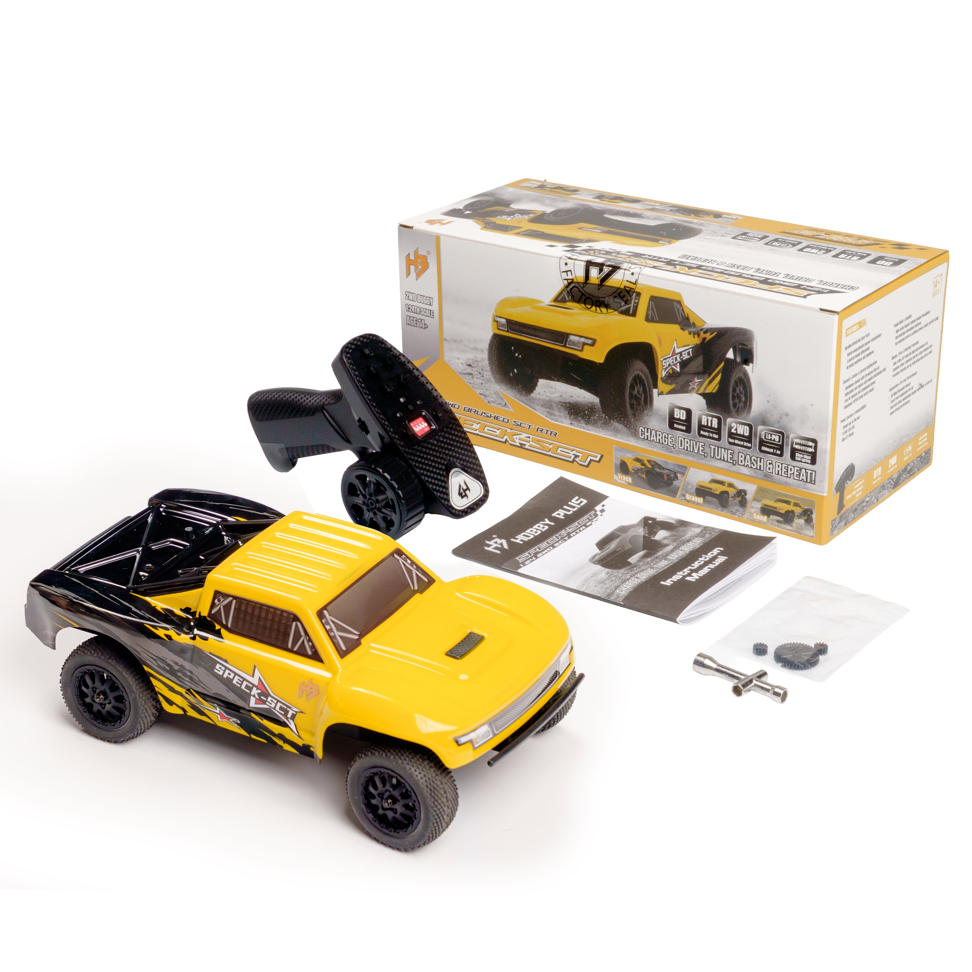 HobbyPlus 1:24 2WD SPECK-SCT Brushed
