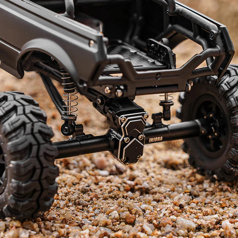 INJORA ProSteer Double Joint Aluminum Axle for 1/24 SCX24 - Front and Rear