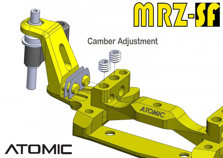 Atomic MRZ SF Chassis Kit (No electronic) - HeliDirect