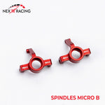 Nexx Racing Aluminum Spindles Micro-B - RED