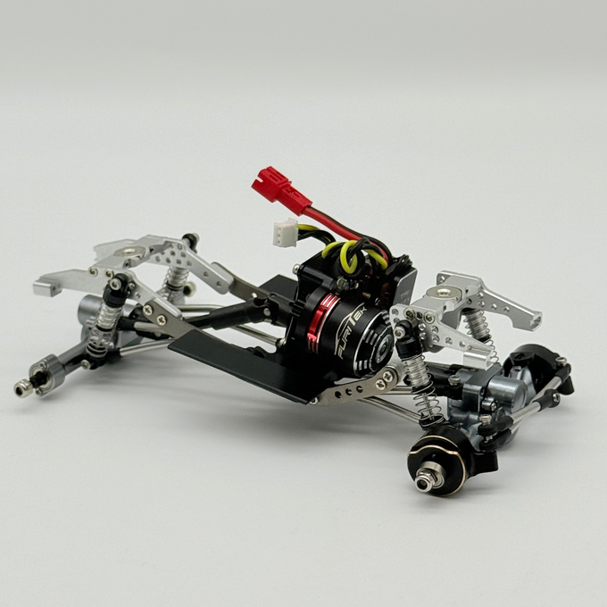 FURITEK MANTIS LCG COMPETITION CHASSIS KIT FOR SCX30 - TITANIUM EDITION