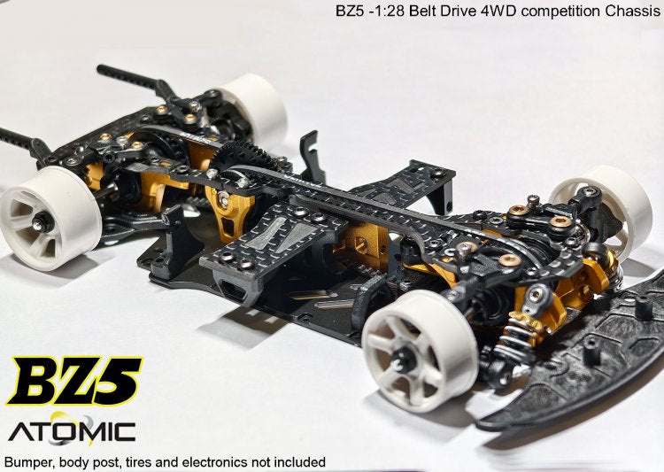 Atomic BZ5 Belt Drive 4WD Chassis Kit (No electronics)