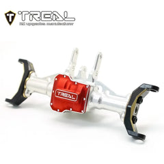 TREAL Aluminum 7075 Front Axle Housing w Brass C hubs Upgrades for 1/18 TRX-4M Defender Bronco - HeliDirect