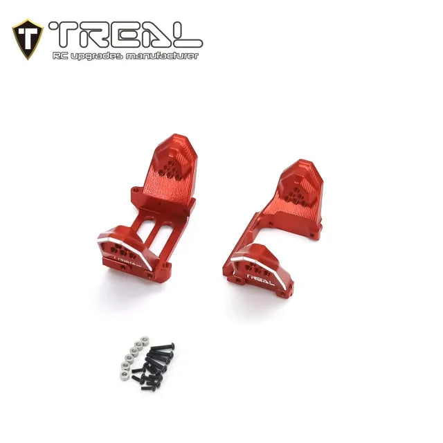 TREAL Aluminum 7075 Front & Rear Shock Mounts for TRX-4M 1/18 Upgrades Parts - HeliDirect