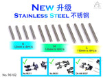 DriftART  Stainless Steel Pin Set 12pcs 1.5mm x 12mm 14mm 16mm Drift ART For DA4/DA3