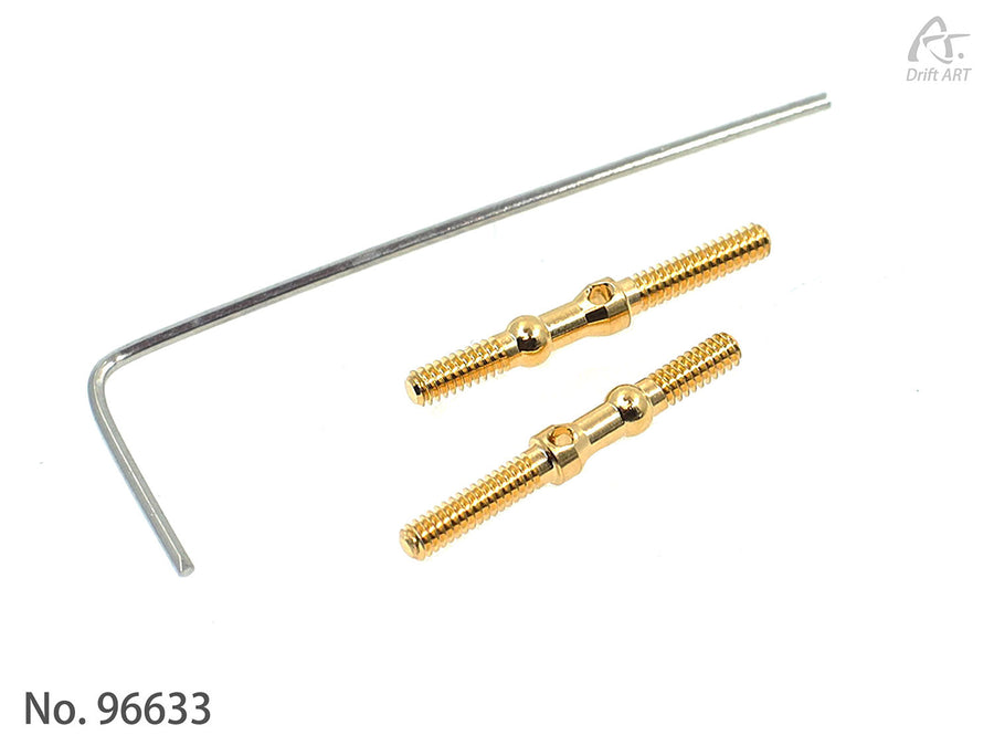 Drift Art Long Turnbuckle with Ball 2pcs - HeliDirect