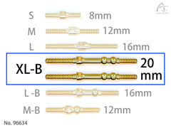 DriftART XL-B Turnbuckle with Ball 2 pcs 20mm long Drift ART For DA4/DA3