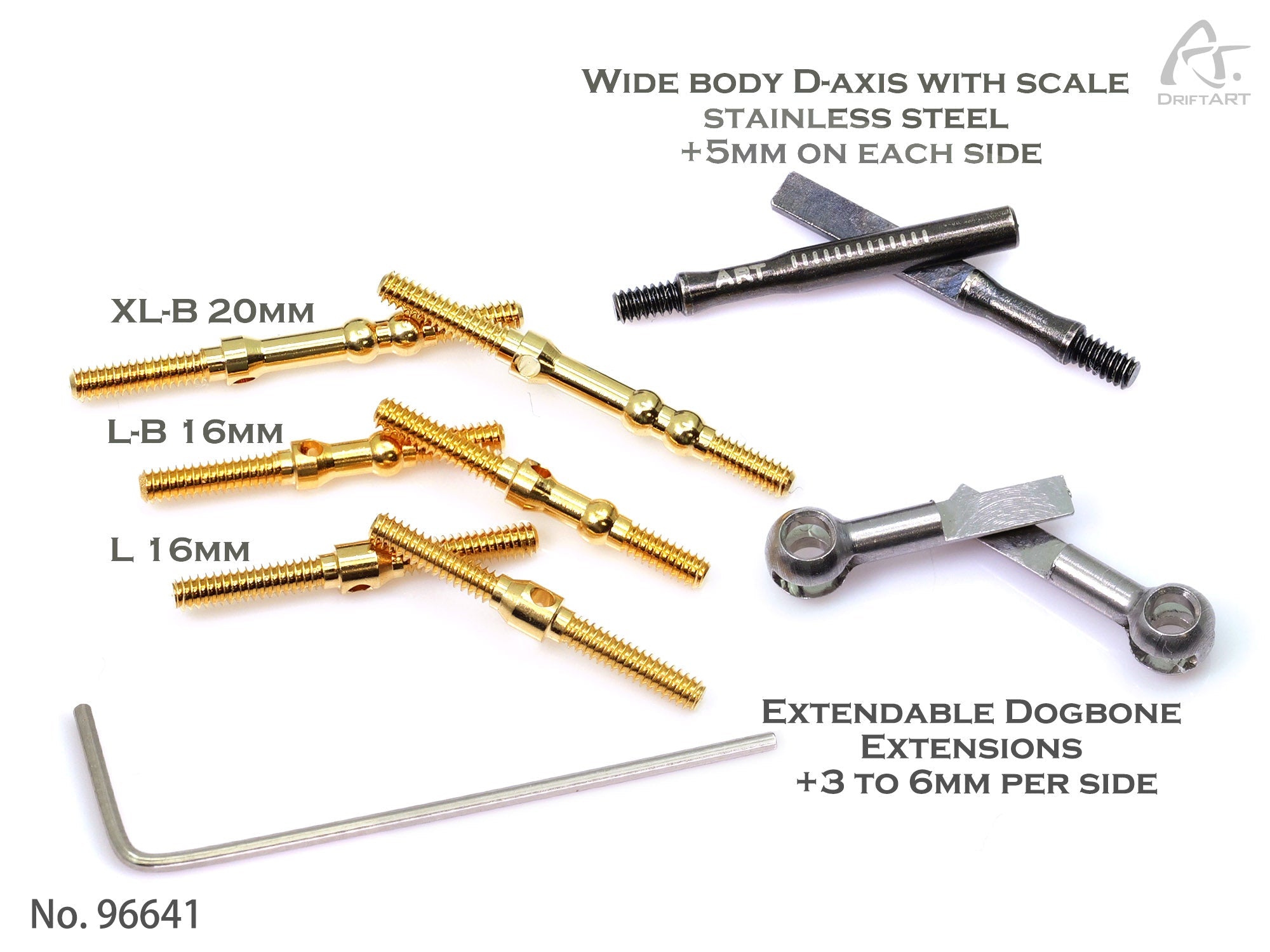 DriftART Wide Track Conversion Set Drift ART For DA4