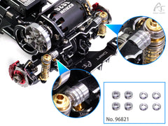 DriftART M2 Aluminum Spacer Set – 2 mm(4pcs), 1mm(4pcs) For DA4