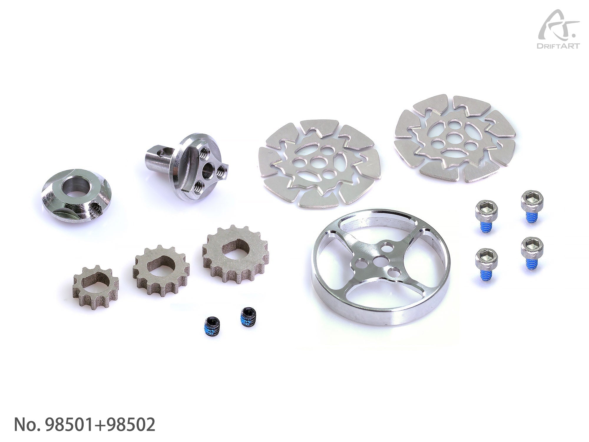 DriftART Steel 3X Motor Gear + Wind Walk Cooling Fan Drift ART For DA4/DA3