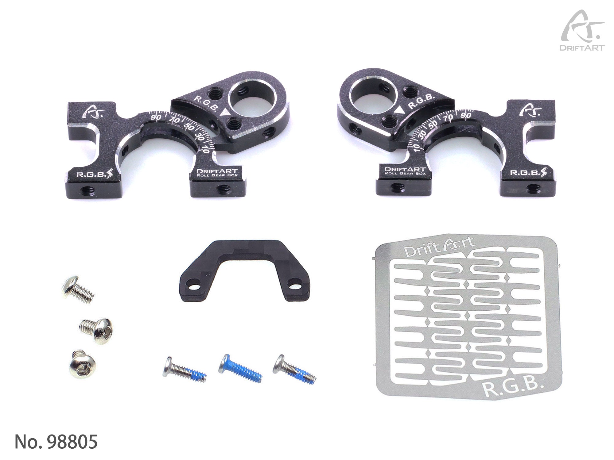 DriftART CNC Alloy Roll Gear Box Lightning Version For DA4/DA3