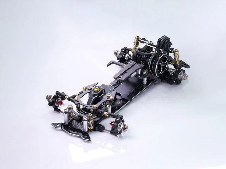 DriftART4 Factory Assembled Chassis Mini RWD Drift Chassis Compatible with 1-24 And 1-28