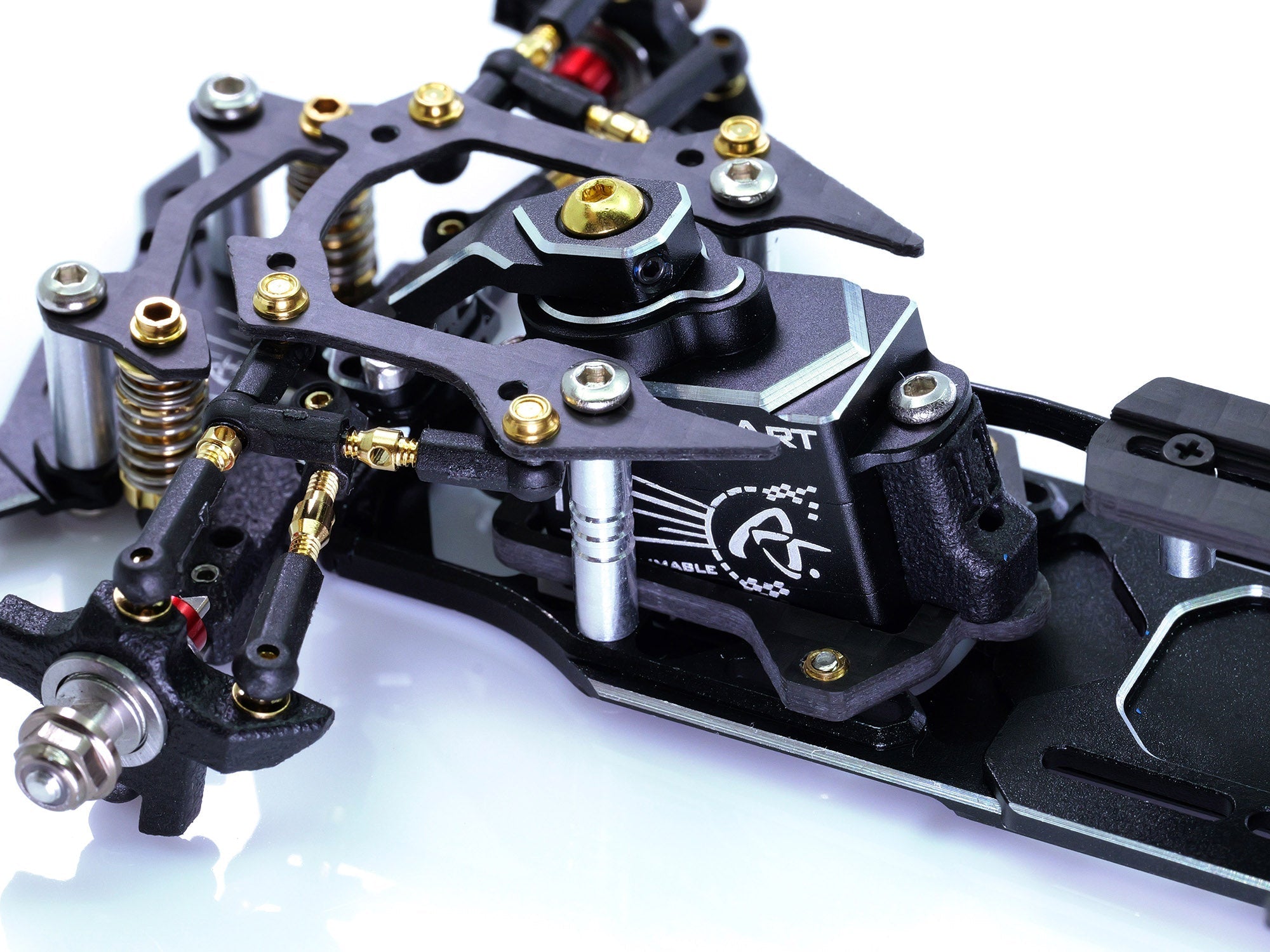 DriftART4 Factory Assembled Chassis + CNC Alloy Steering Knuckle & Rear Hub