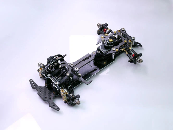 DriftART4 Factory Assembled Chassis Mini RWD Drift Chassis Compatible with 1-24 And 1-28