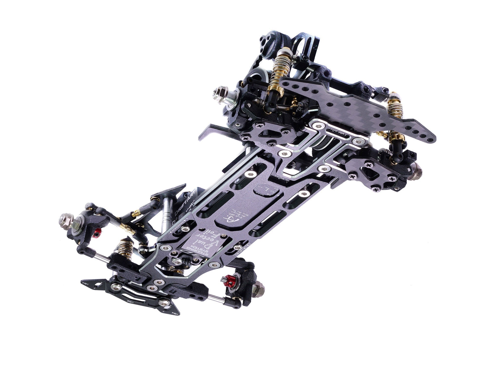 DriftART4 Factory Assembled Chassis + CNC Alloy Steering Knuckle & Rear Hub