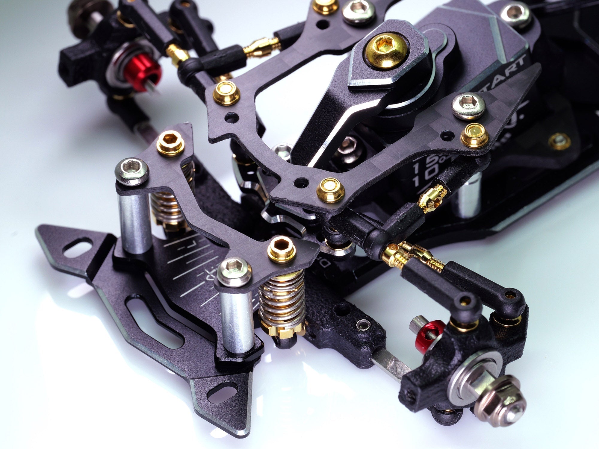 DriftART4 Factory Assembled Chassis + CNC Alloy Steering Knuckle & Rear Hub