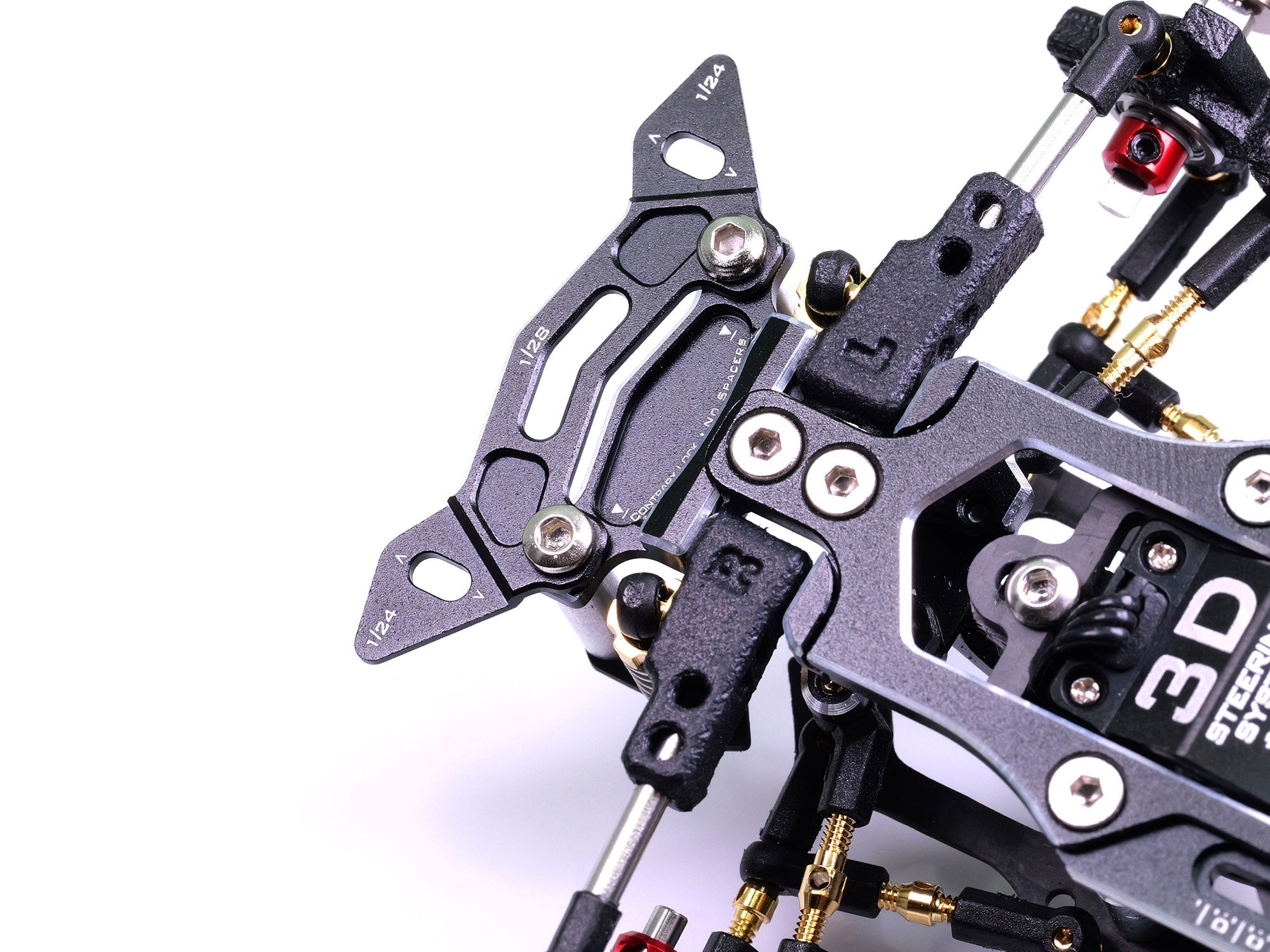 DriftART4 Factory Assembled Chassis + CNC Alloy Steering Knuckle & Rear Hub