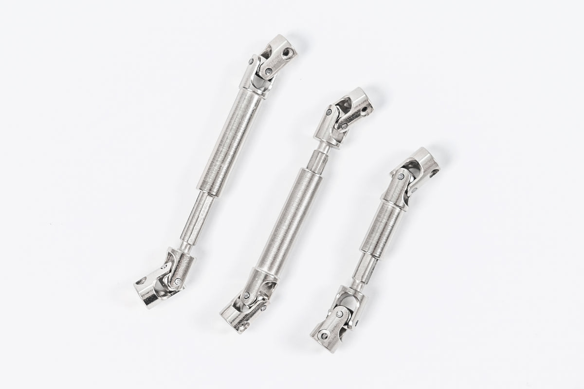 HobbyPlus Steel U-Joint Drive Shaft Set for Arktos 6x6 (3pcs)