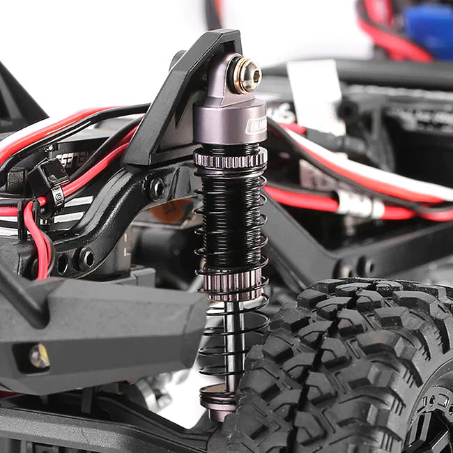 INJORA 53mm Aluminum Threaded Oil Filled Shocks for 1/18 TRX4M (4M-24) - HeliDirect