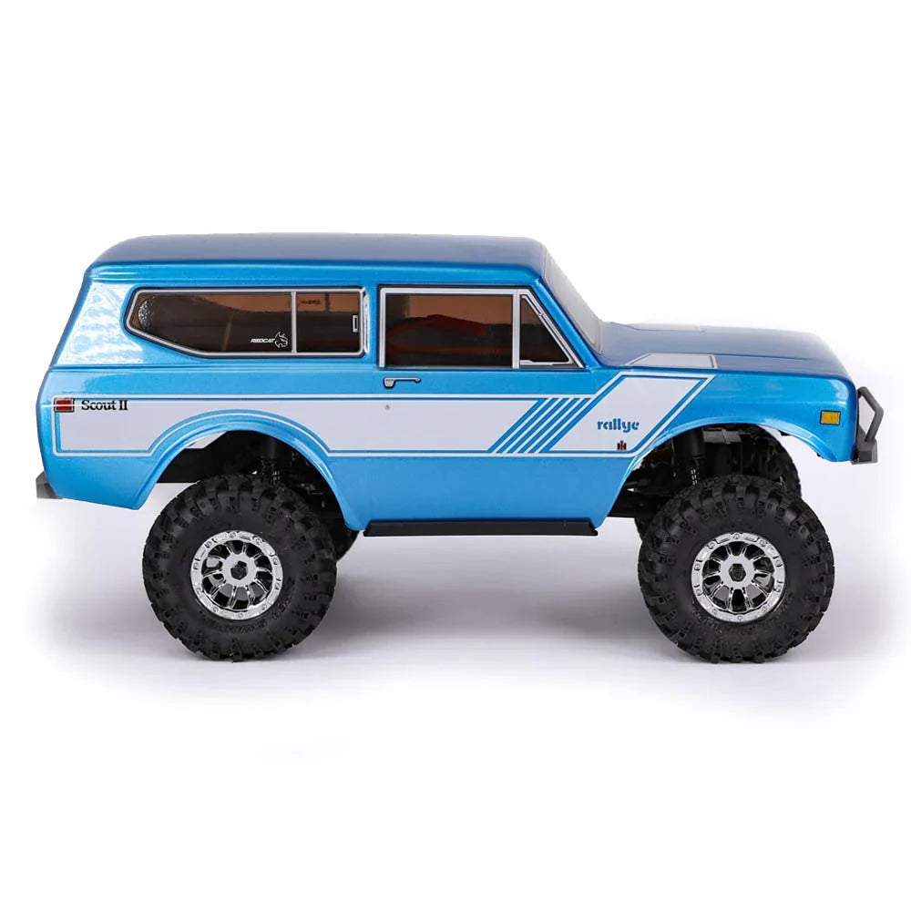 Redcat Ascent-18 International Scout II - 1/18 Scale Brushed Electric Rock Crawler - Blue