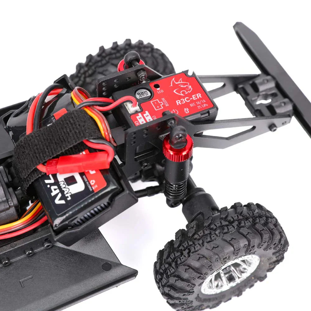 Redcat Ascent-18 International Scout II - 1/18 Scale Brushed Electric Rock Crawler - Blue