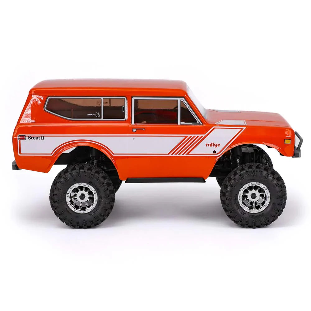 Redcat Ascent-18 International Scout II - 1/18 Scale Brushed Electric Rock Crawler - Orange