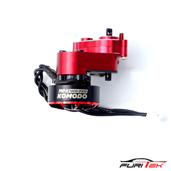 FURITEK MINI STELLAR TRANSMISSION WITH MINI KOMODO BRUSHLESS SETUP FOR FCX24 & CAYMAN - HeliDirect