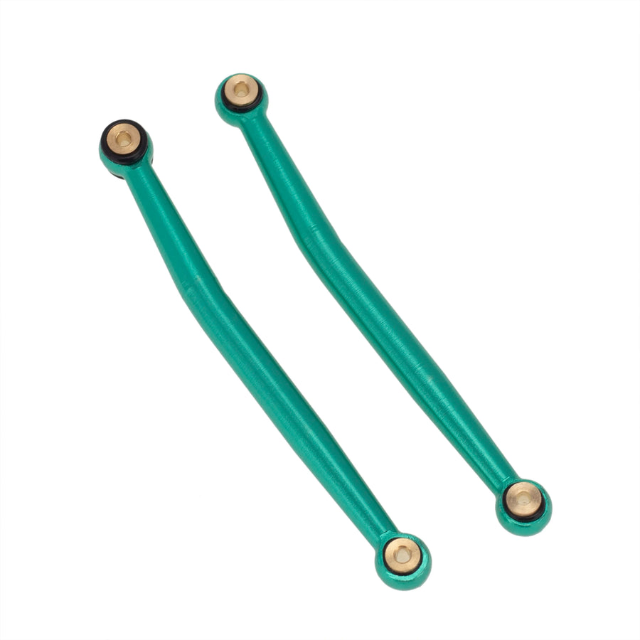 MEUS RACING Aluminum Alloy Chassis Tie Rod and Steering Rod Kit for Axial SCX24 90081 1/24 RC Car (Green)) - HeliDirect