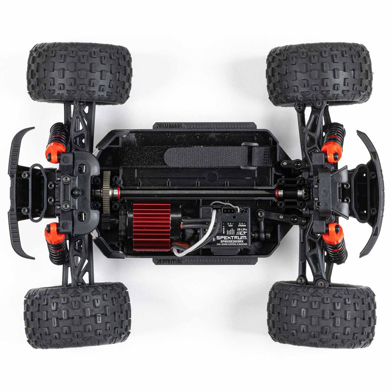 ARRMA 1/18 GRANITE GROM MEGA 380 Brushed 4X4 Monster Truck RTR with Battery & Charger - BLUE