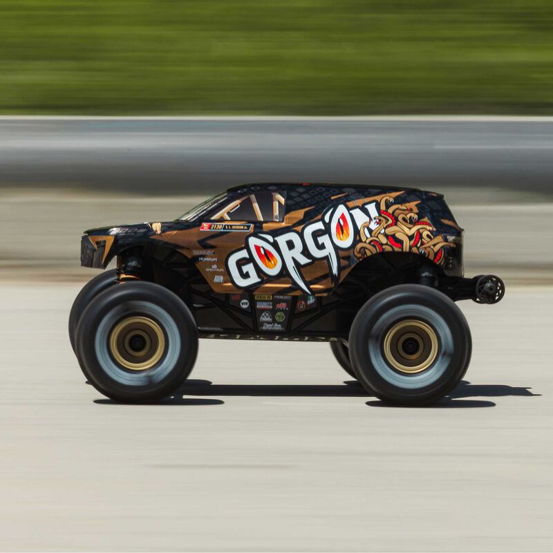 ARRMA 1/16 GORGON GROM 4X4 RTR Brushed Monster Truck (Battery & Charger Included)
