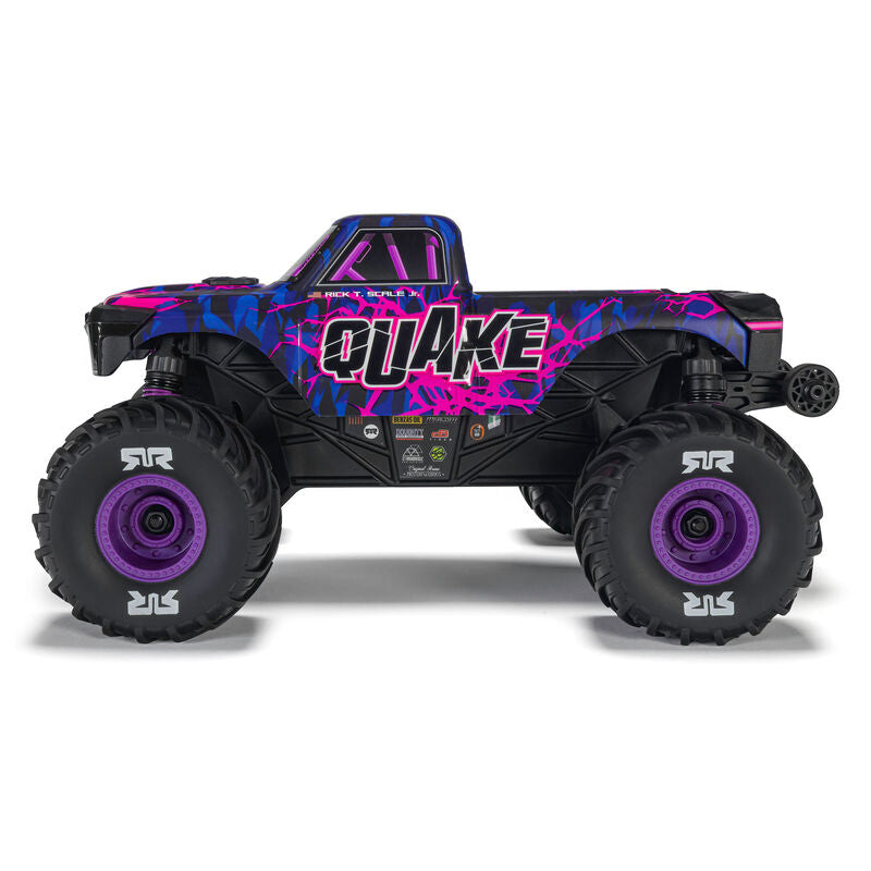 ARRMA 1/16 QUAKE GROM 4X4 RTR Brushed Monster Truck (Battery & Charger Included)