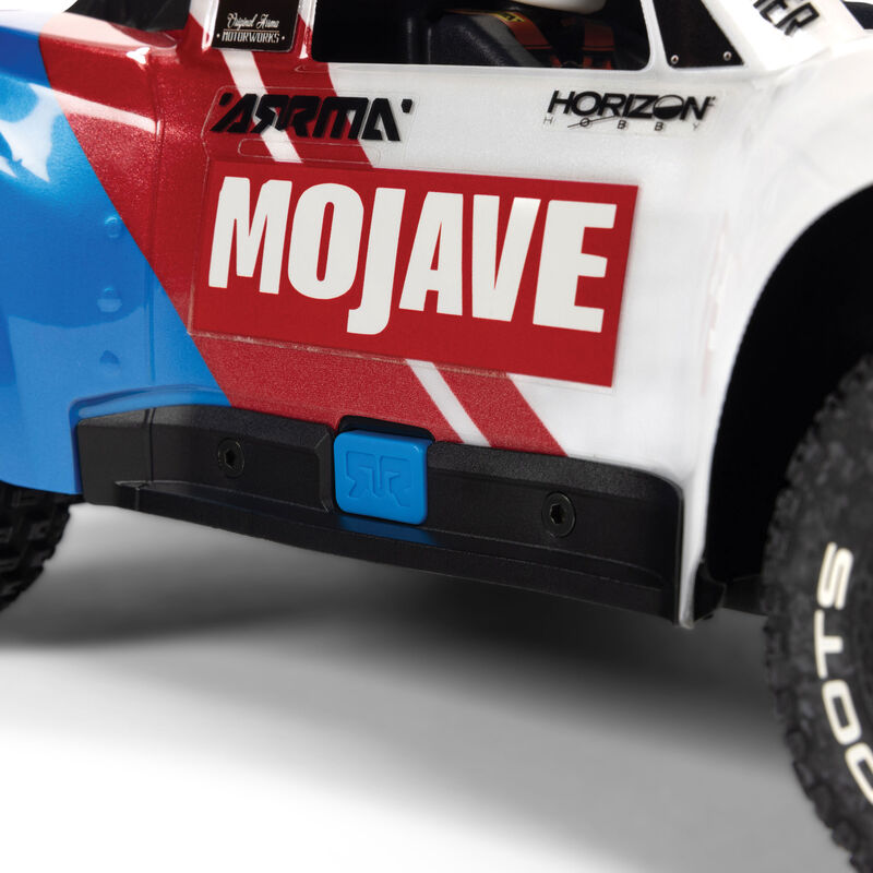 ARRMA MOJAVE GROM 223S BLX Brushless 4X4 Small Scale Desert Truck RTR with Battery & Charger - White