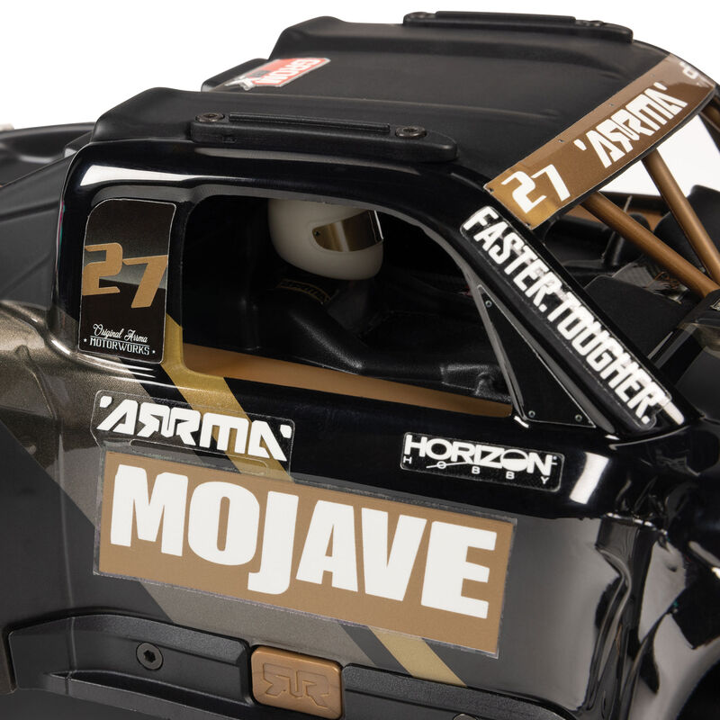 ARRMA 1/16 MOJAVE GROM 223S DSC 4X4 RTR Brushless Desert Truck - Black