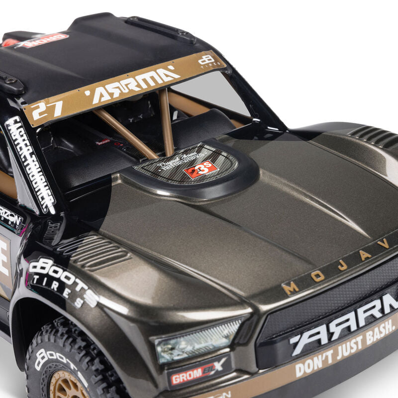 ARRMA 1/16 MOJAVE GROM 223S DSC 4X4 RTR Brushless Desert Truck - Black