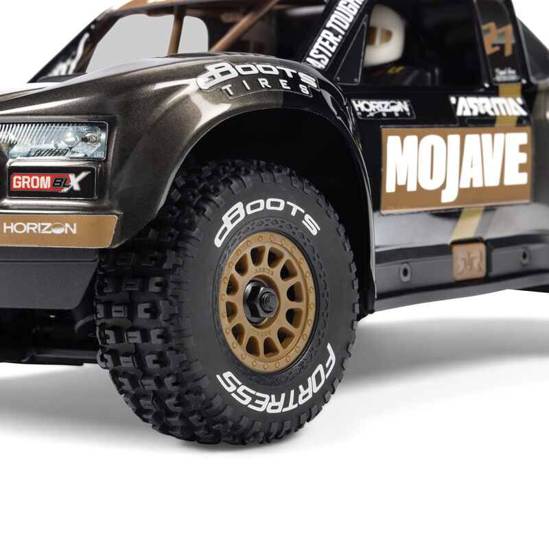 ARRMA 1/16 MOJAVE GROM 223S DSC 4X4 RTR Brushless Desert Truck - Black