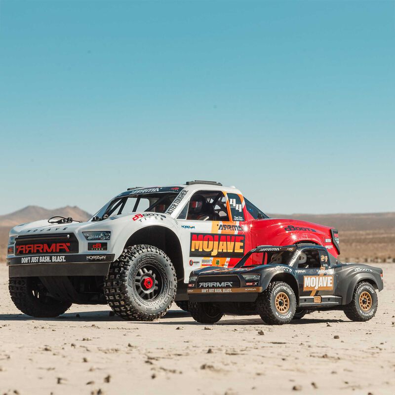 ARRMA 1/16 MOJAVE GROM 223S DSC 4X4 RTR Brushless Desert Truck - Black