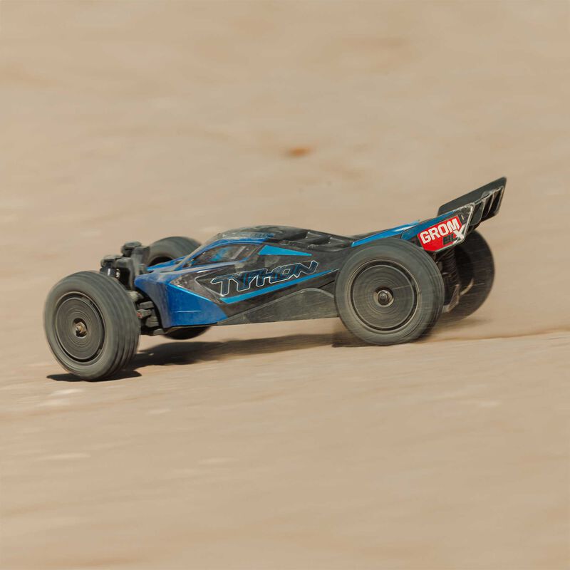 ARRMA 1/14 TYPHON GROM 223S DSC 4X4 RTR Brushless Buggy (Battery & Charger Included) - Blue