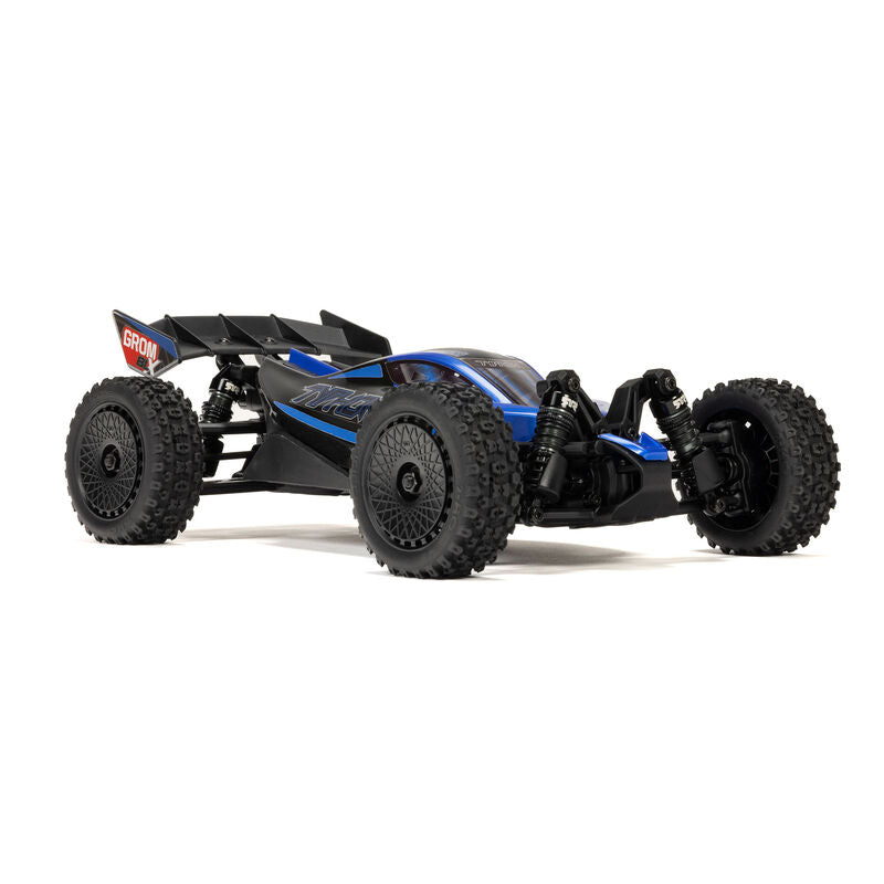 ARRMA 1/14 TYPHON GROM 223S DSC 4X4 RTR Brushless Buggy (Battery & Charger Included) - Blue