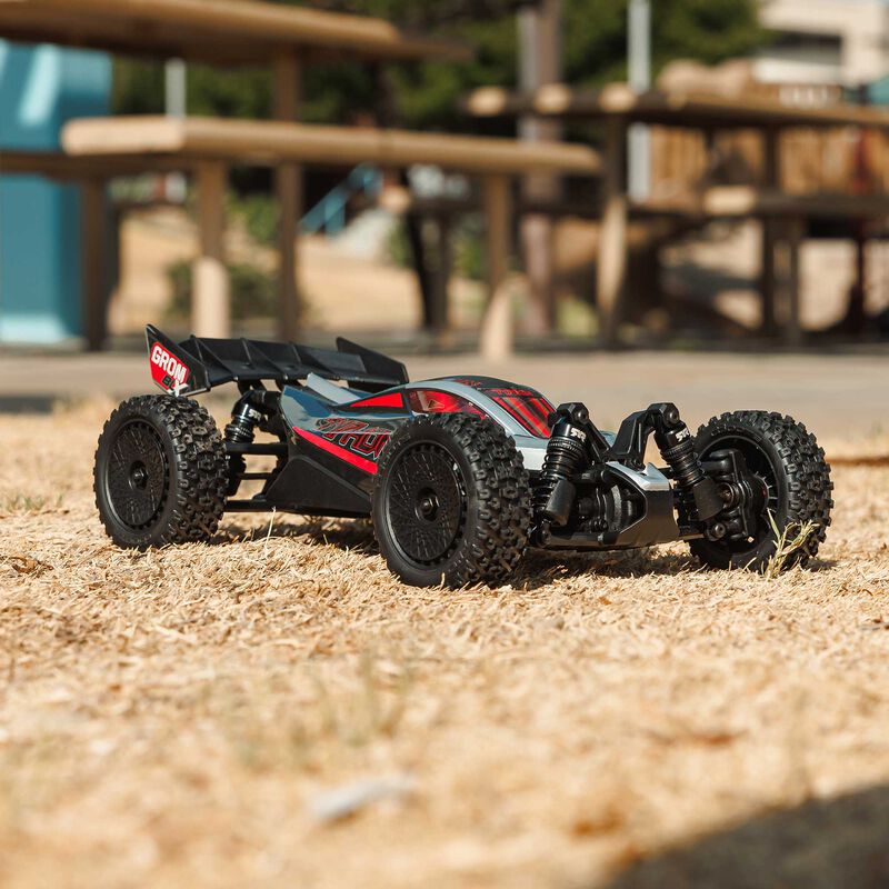 ARRMA 1/14 TYPHON GROM 223S DSC 4X4 RTR Brushless Buggy - Silver