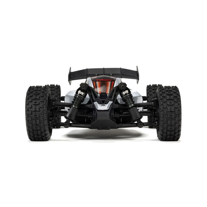 ARRMA 1/14 TYPHON GROM 223S DSC 4X4 RTR Brushless Buggy - Silver