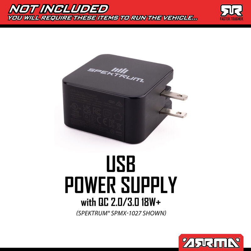 ARRMA 1/16 MINI KRATON 3S (Battery & Charger Included)