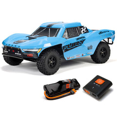 ARRMA 1/10 FURY 2WD RTR Brushed Short Course Truck (Battery & Charger Included) - Blue