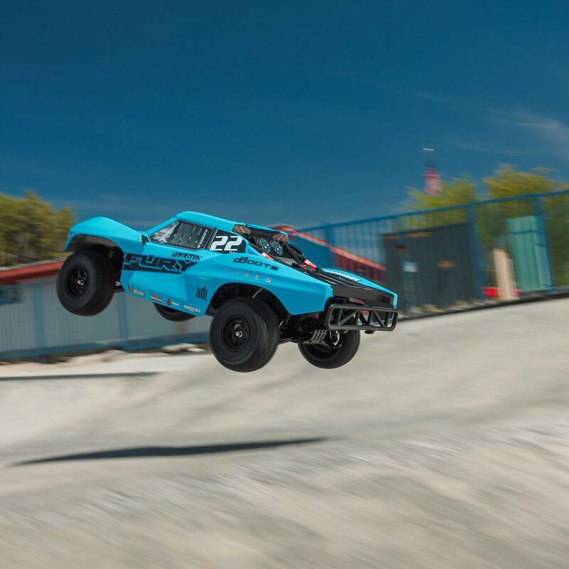 ARRMA 1/10 FURY 2WD RTR Brushed Short Course Truck (Battery & Charger Included) - Blue