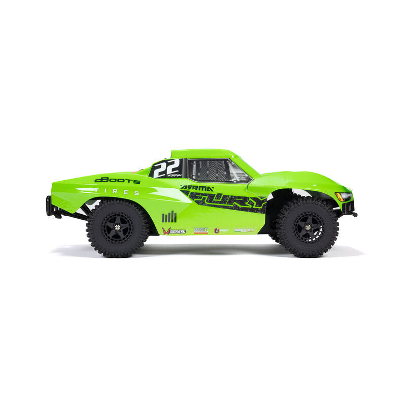 ARRMA 1/10 FURY 2WD RTR Brushed Short Course Truck - Green