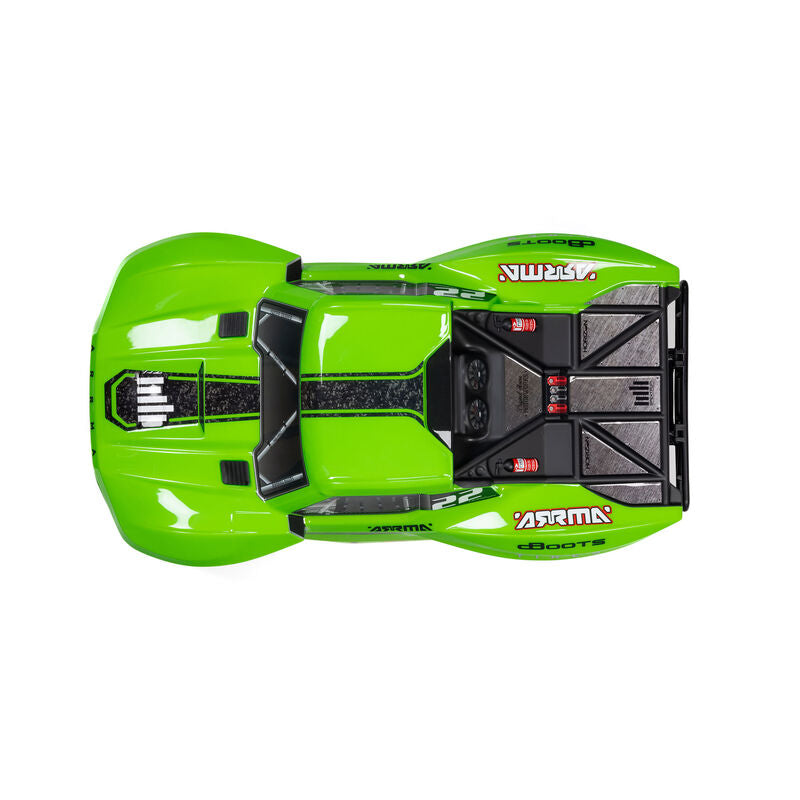 ARRMA 1/10 FURY 2WD RTR Brushed Short Course Truck - Green